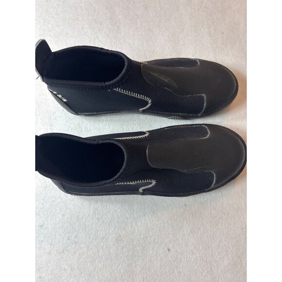 U.S. Divers Aqua Purge 3/5 Neoprene Water Shoes Black Size 7 - Picture 5 of 7